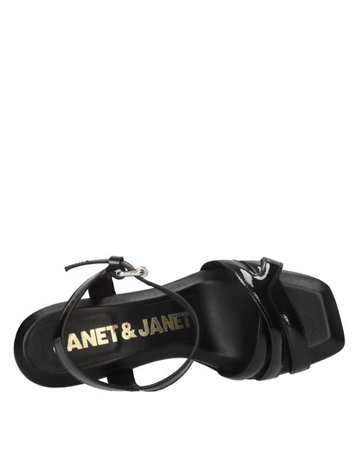 Sandali in pelle JANET & JANET | J-212NERO